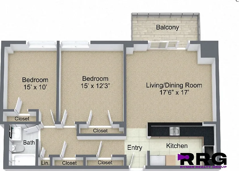 1 bed, 1.0 bath, 850 sqft, $2,360 — Photo 1