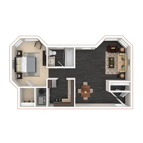 Floor plan A34 Raleigh