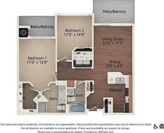 Juniper | 2 bed 2 bath | 967 sq ft Juniper | 2 bed 2 bath | 967 sq ft