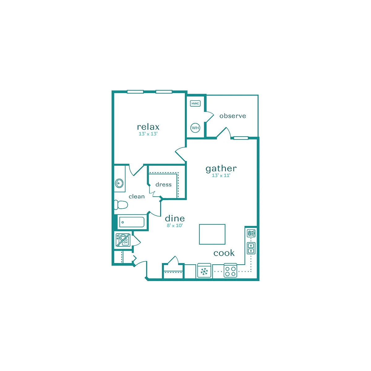 Floor plan A1