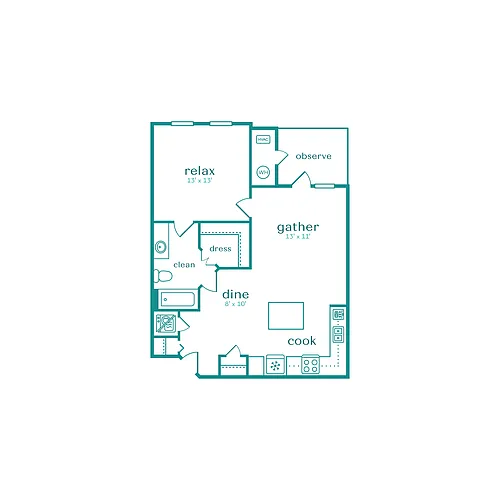 Floor plan A1