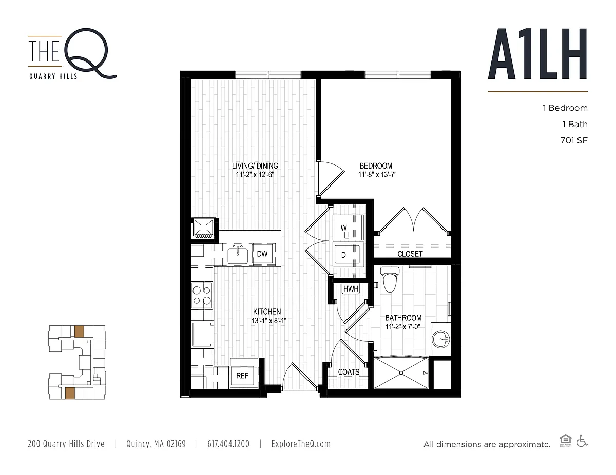 Floor plan A1LH