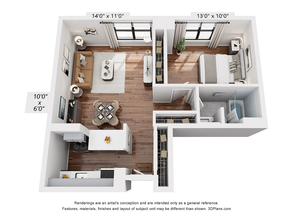 Floor plan A1