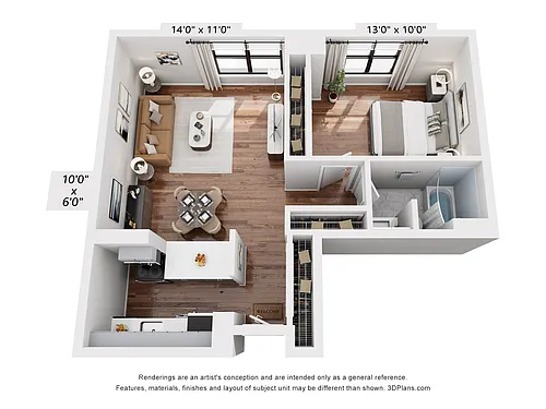Floor plan A1