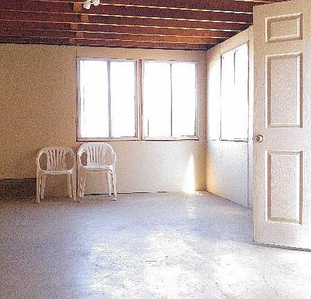 LARGE SEMI-FINISHED BASEMENT