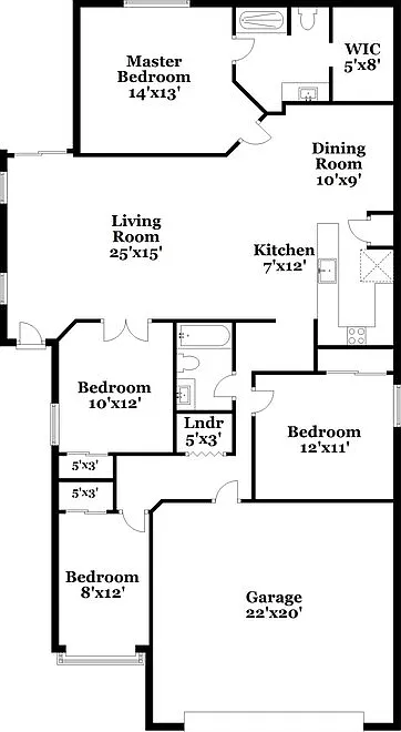 4 bed, 2.0 bath, 1534 sqft, $2,005 — Photo 2