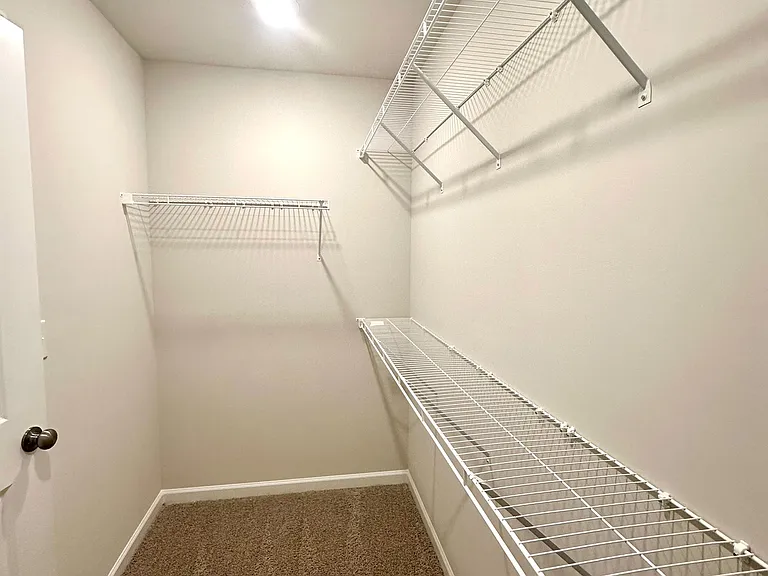 Master walk-in Closet space.