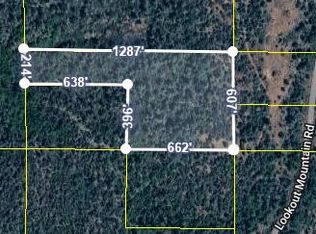 Lookout Mountain Ln, Oak Run, CA 96069