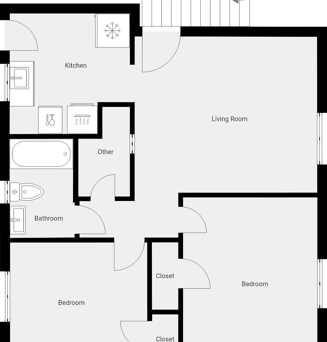 2 bed, 800 sqft, $1,875 — Photo 2