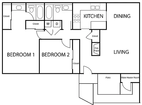 Floor plan Cottage