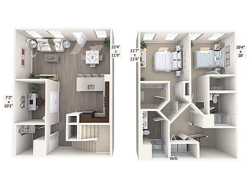 Floor plan B1TD-V-2