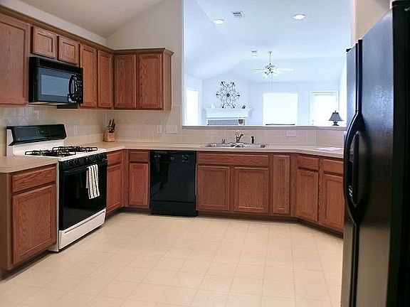 Spacious kitchen with room for an island
