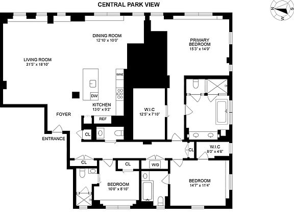 2nd image of 360 Central Park W APT 14B