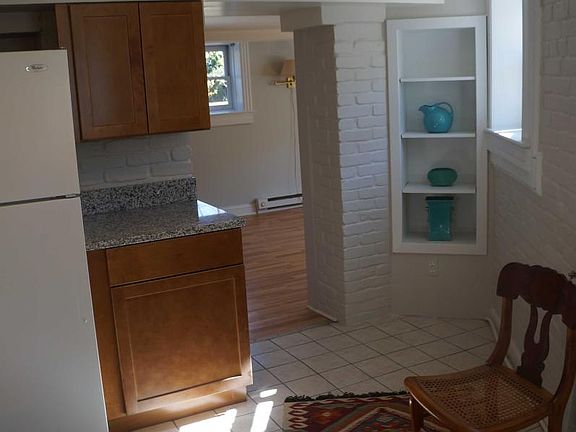Newly renovated eat-in tile kitchen