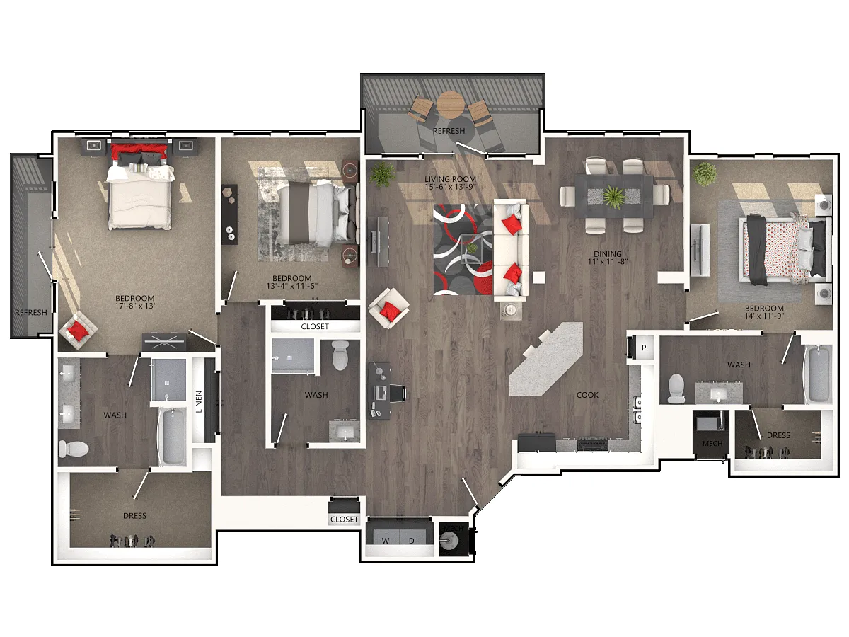 Floor plan C2
