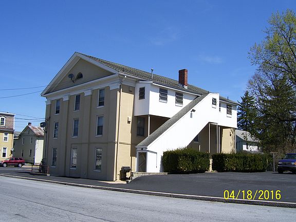 Back of Apartment Building