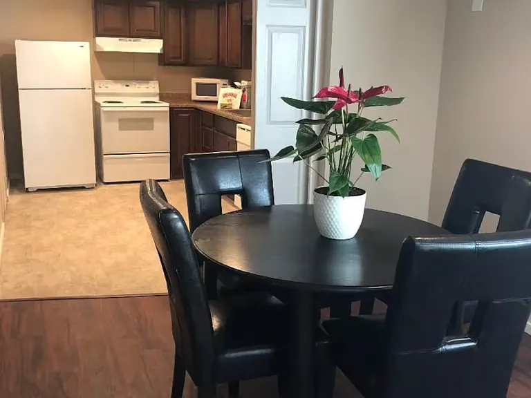 Open dining area