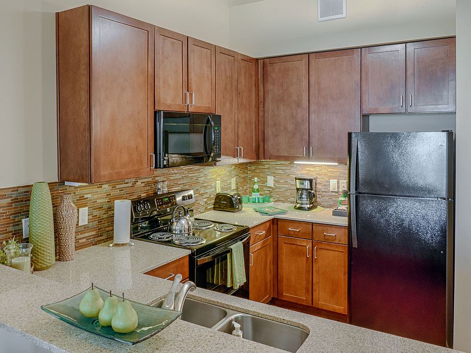 Gourmet kitchen with granite countertops