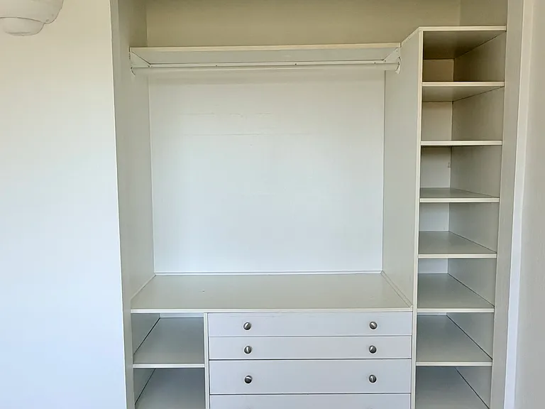 2nd floor bedrooms built-in closet