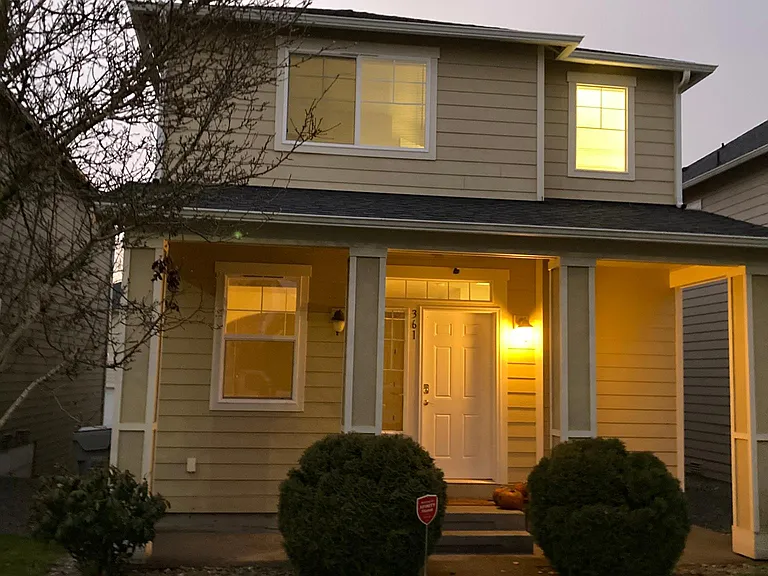 Front of the home