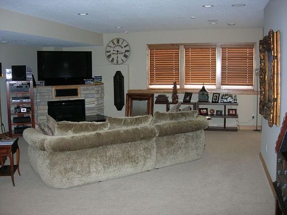 Huge lower level family room