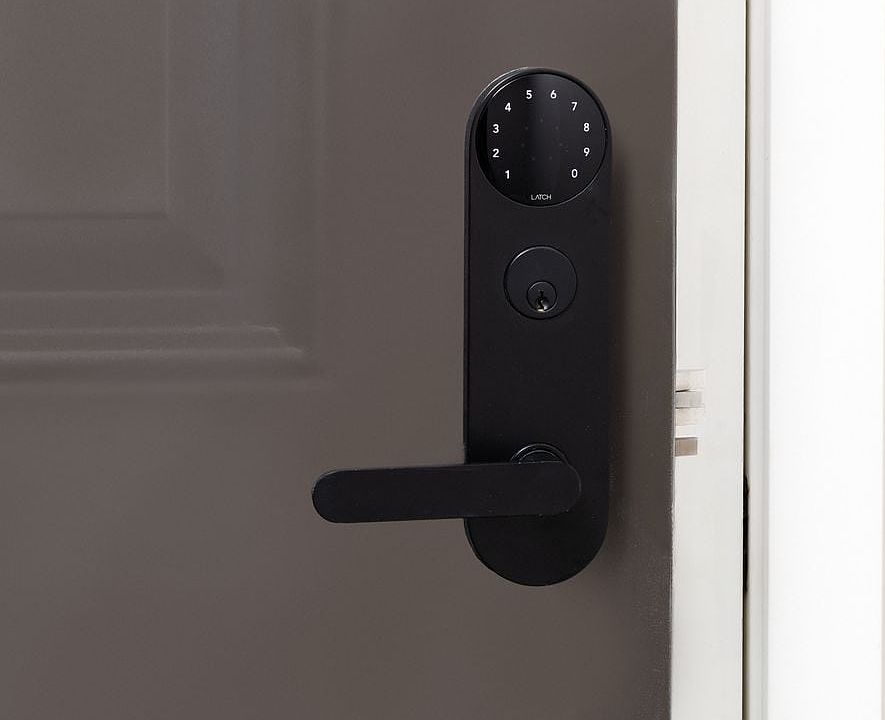 All apartments with electronic lock