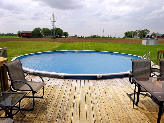 Above Ground Pool off Deck