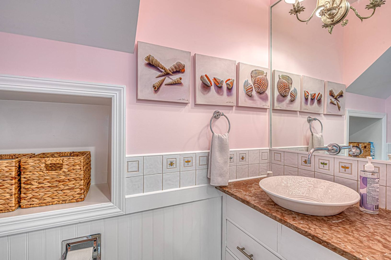  First floor powder room