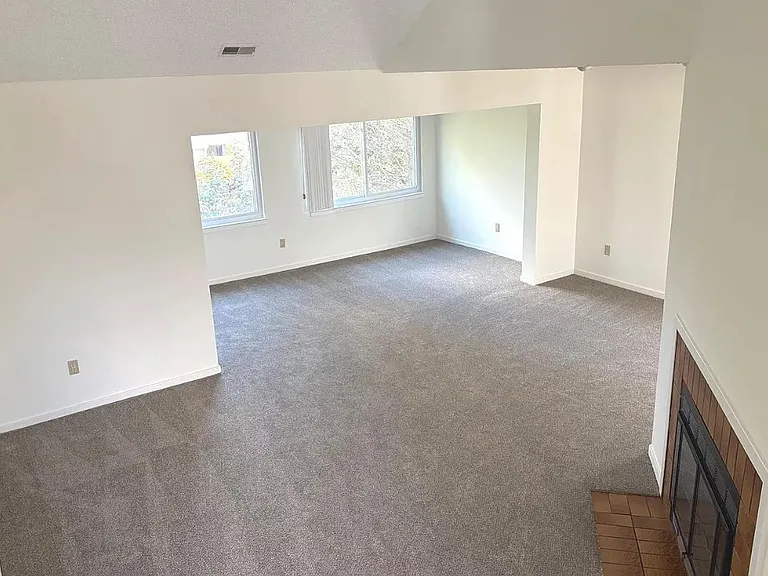 looking the living room from the 3rd floor
