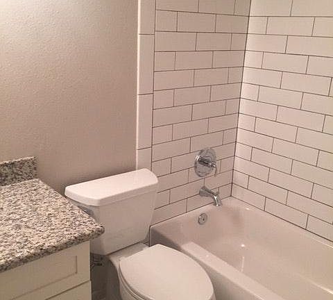 guest bathroom remodeled in 2016