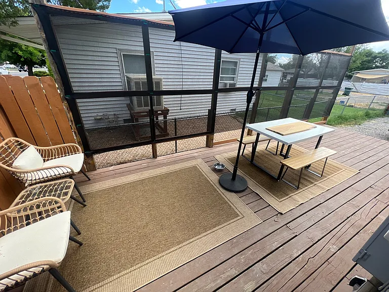 current view of side patio