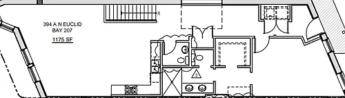 Floor plan 394 Euclid