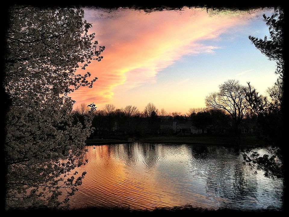 Sunset from Back Deck