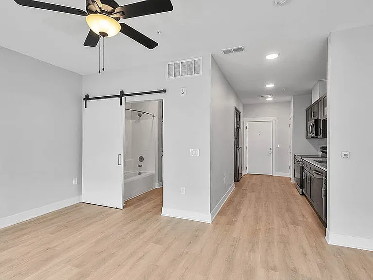 Open Concept Living Area & Kitchen