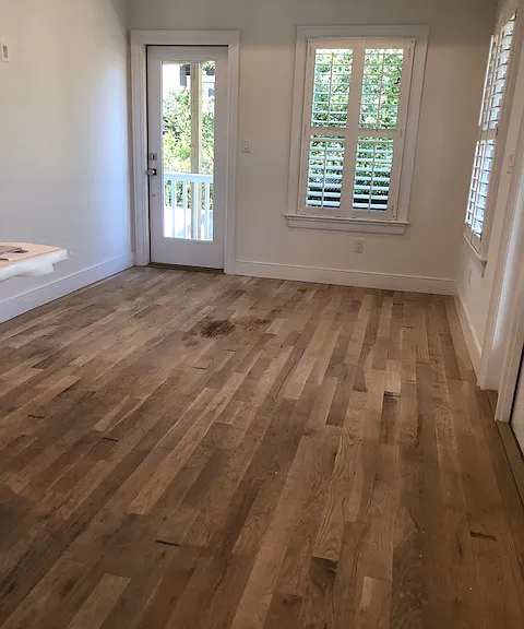 Living Room and Side Door