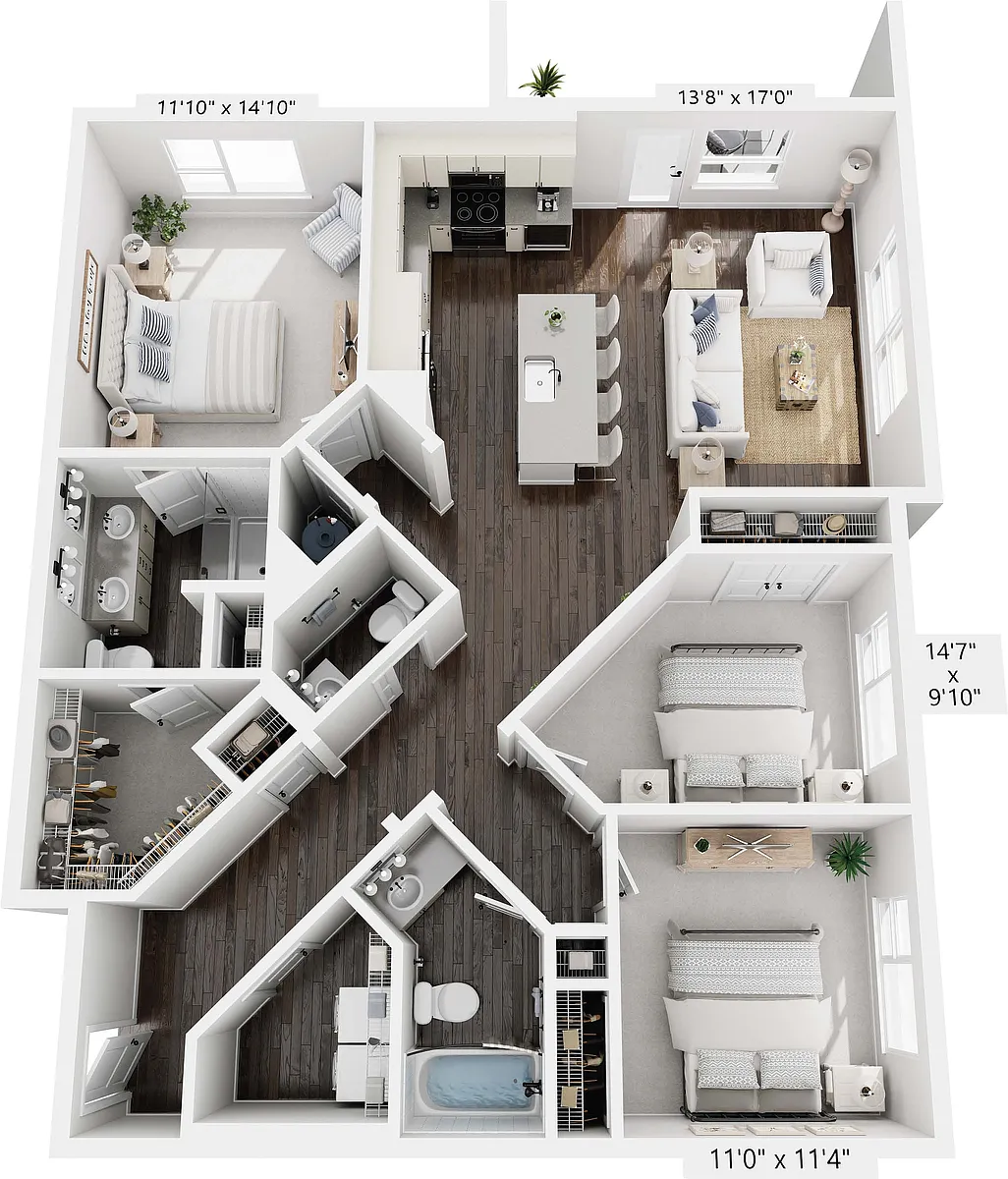 Floor plan C2
