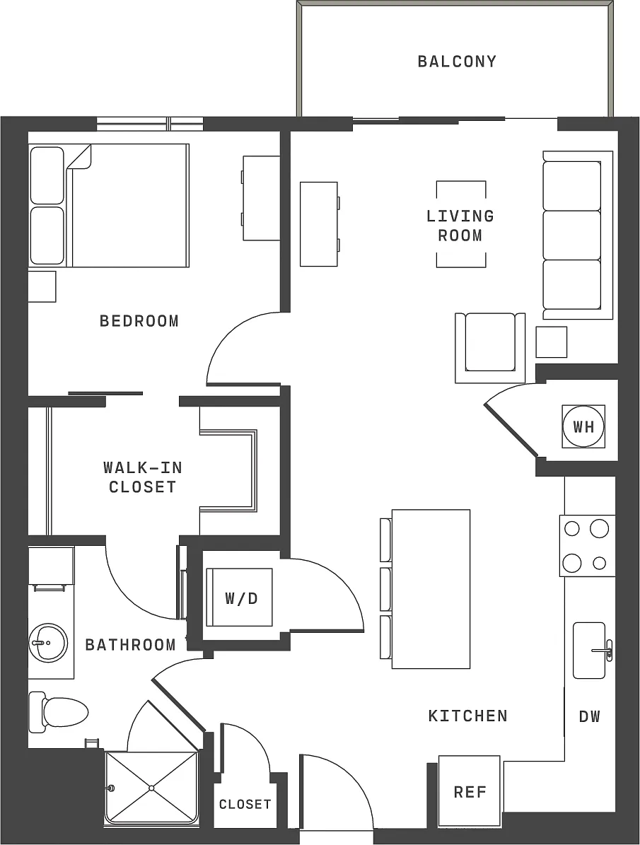 Floor plan A1B