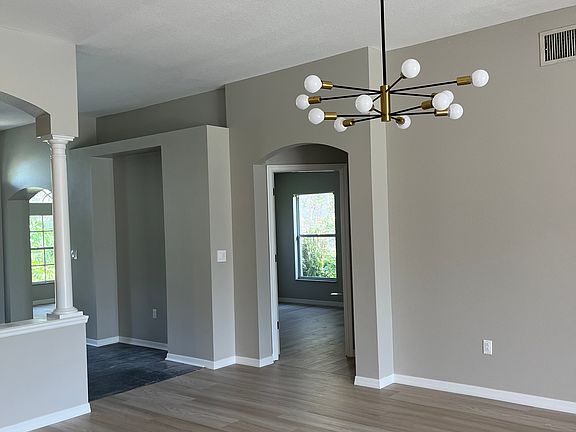Leaving area open to kitchen and formal dining area