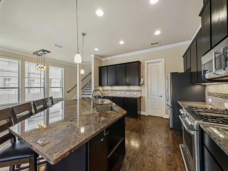 Kitchen on second floor