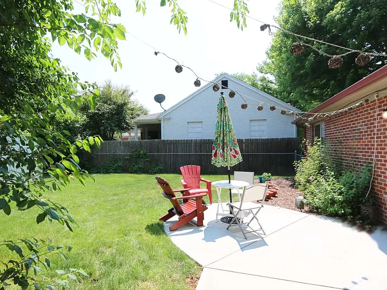 Backyard summertime