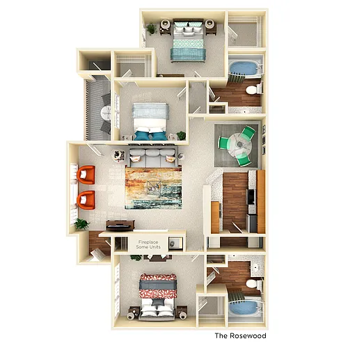 Floor plan C1 Rosewood