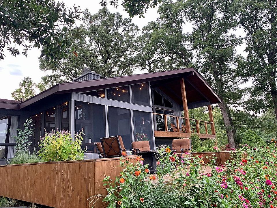 lake side, deck and balcony