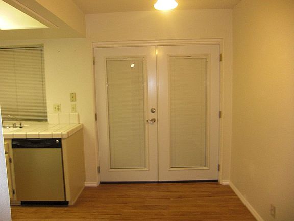 Doorway: kitchen to backyard