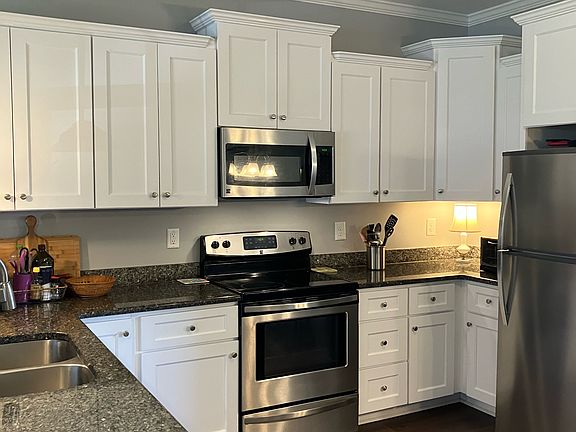 Kitchen with all Stainless Appliances