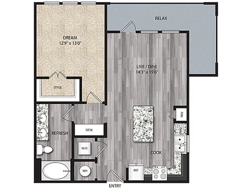 Floor plan A2