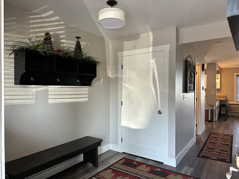spacious entry