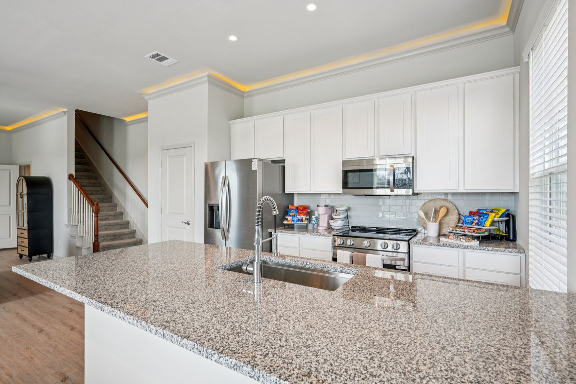 Kitchen with Stainless Steel Appliances