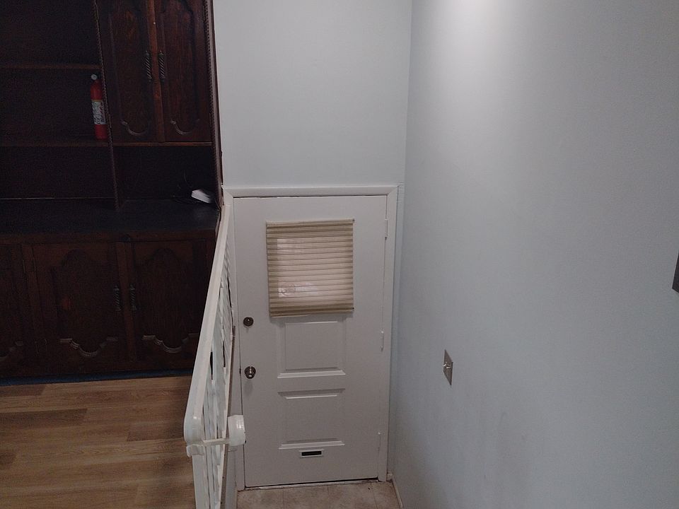 Inside entrance to living room stairs