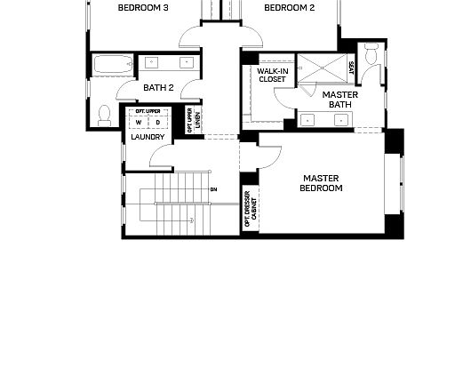 Residence 2, 2nd Level, Floor Plan