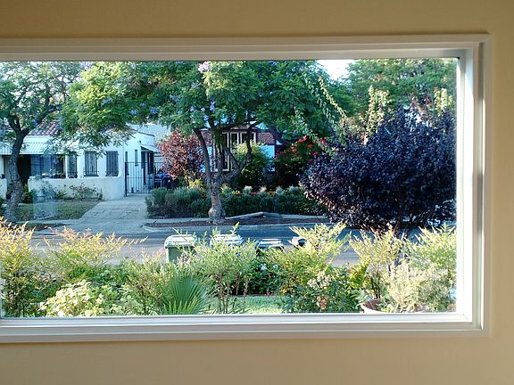 view out the LR window